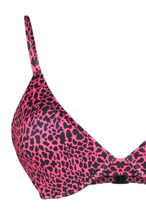 Fuşya Balconette Büyük Beden Büyük Beden Bikini Üstü TBBSS23CT00004 - 8