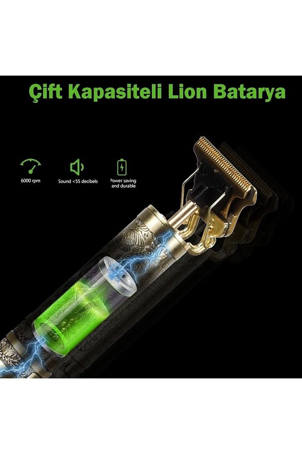 Rf-1805 Prot9 Şarjlı Tıraş Makinesi Saç Sakal Lazer Öncesi Kol Bacak Yanak Koltuk Altı Vücut Jilet - 3