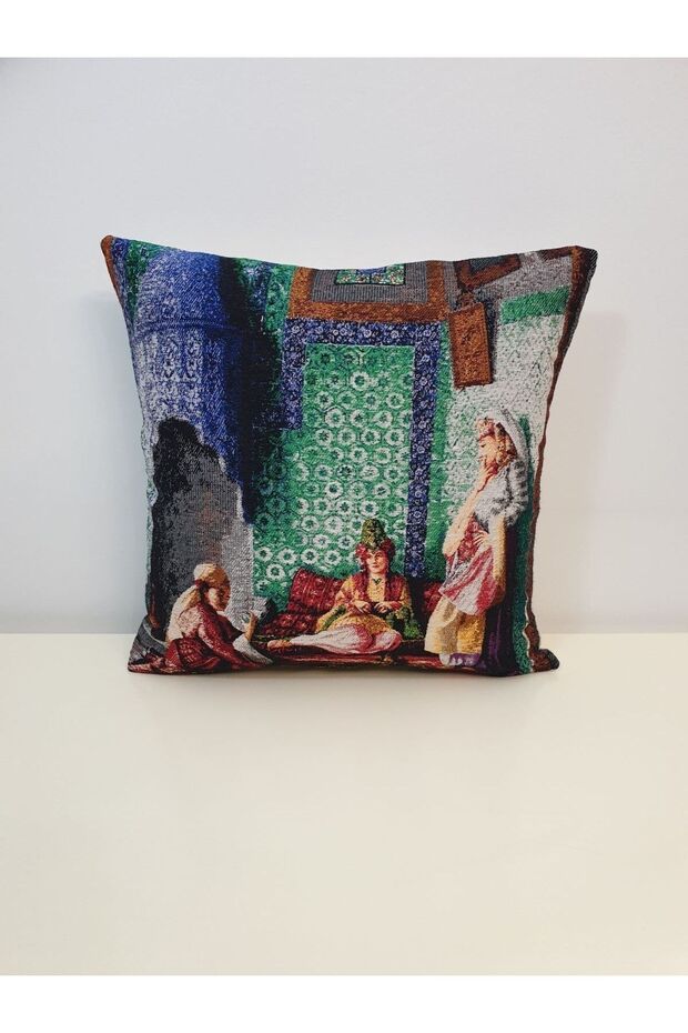Tapestry Chat Pattern Jastuk Case - 1