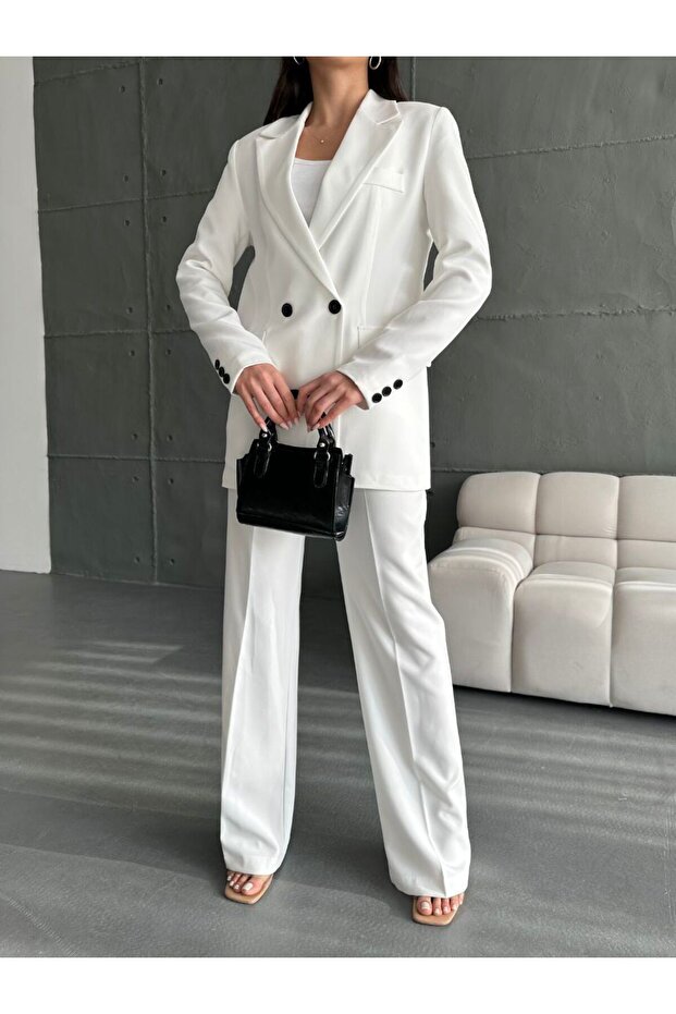 Set pantaloni jachetă damă - 2