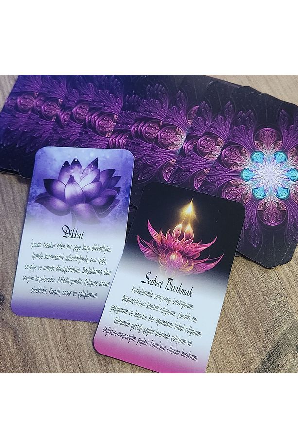 Enerji Oracle Olumlama Tarot Destesi - 1