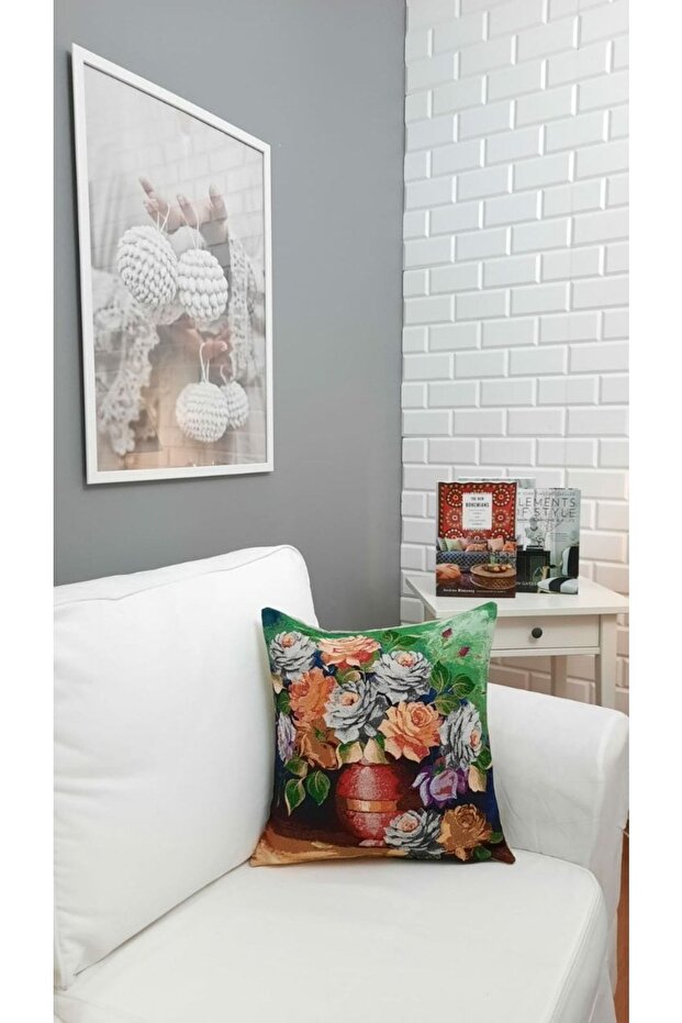 Goblen Dokuma Çiçek - 3