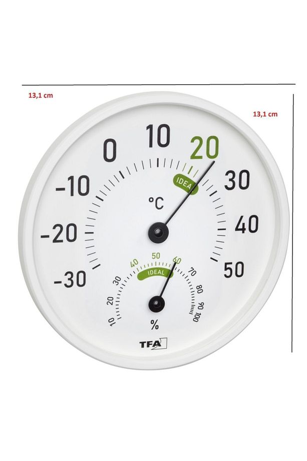 Dostmann Analog Iç - Dış Ortam, Mekan, Oda Sıcaklık Ve Nem Ölçer, Termometre - Higrometre - 2