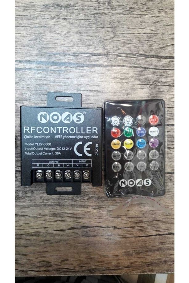 Yl27-3600 Rgb Led Kumandası 36 Amper Rf Rgb Led Controller - 2
