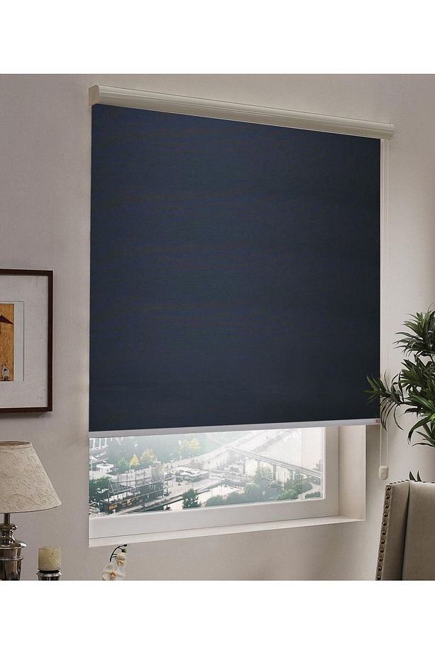 Antrasit Gri Blackout Karartma Stor Perde - 1