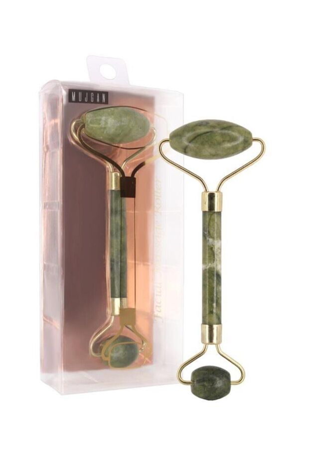 Jade Stone Facial Massager Boxed