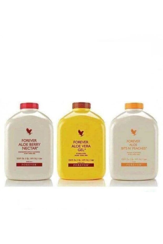 Aloe Vera Gel 3 in One - (15 - 34 - 77 -) Three Aloe Vera Flavors in One