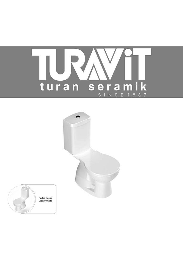 1503 Çocuk Kanallı Alttan Çıkışlı Klozet, Nkp Yavaş Kapak - 3