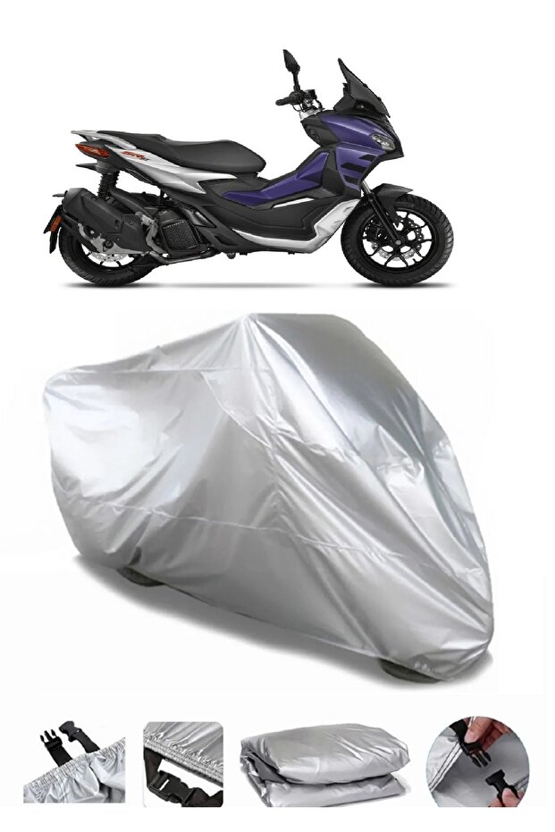 Aprilia Sr Gt 125 Rear Bag Compatible Waterproof Motorcycle Brand