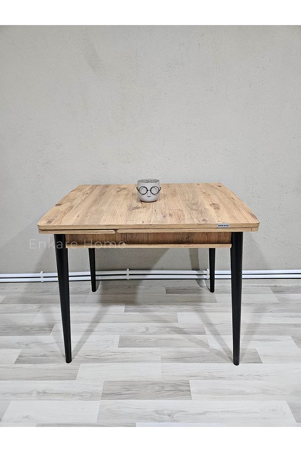Küçük Mdf Masa, Açılabilir Mutfak Masası, 68x90, 4-6 Kişilik - 2
