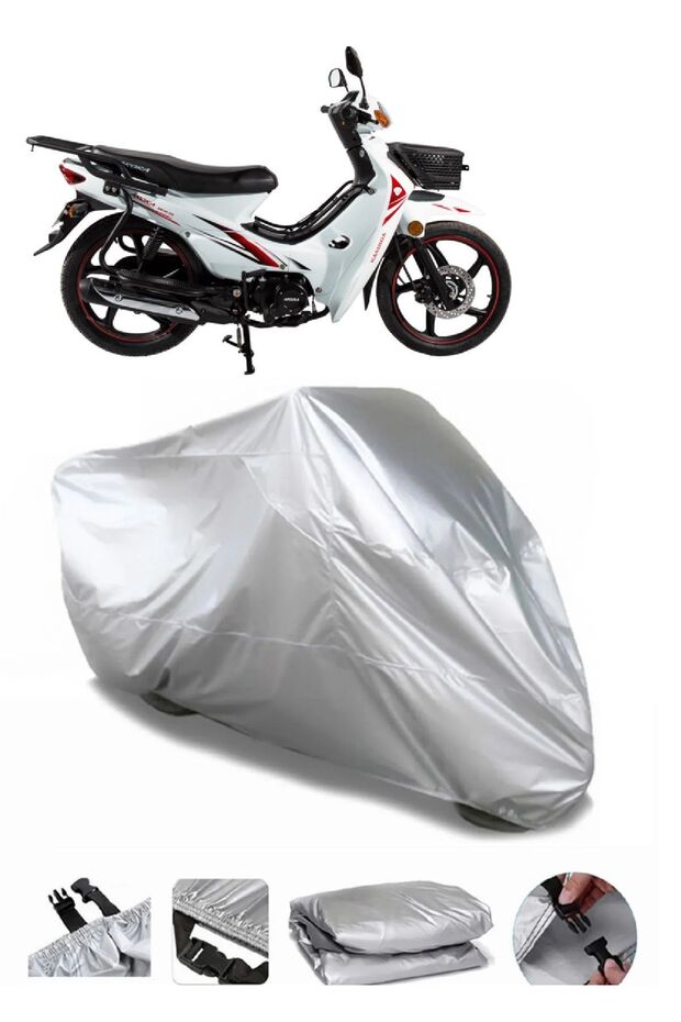 Arora AR 50-50 Compatible Whirlwind GRAY WATERPROOF MOTORCYCLE BRAND