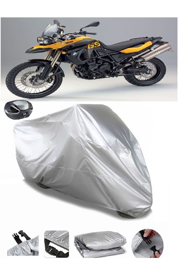 Bmw F 800 Gs Adventure Rear Bag Compatible Waterproof Motorcycle Tarpaulin