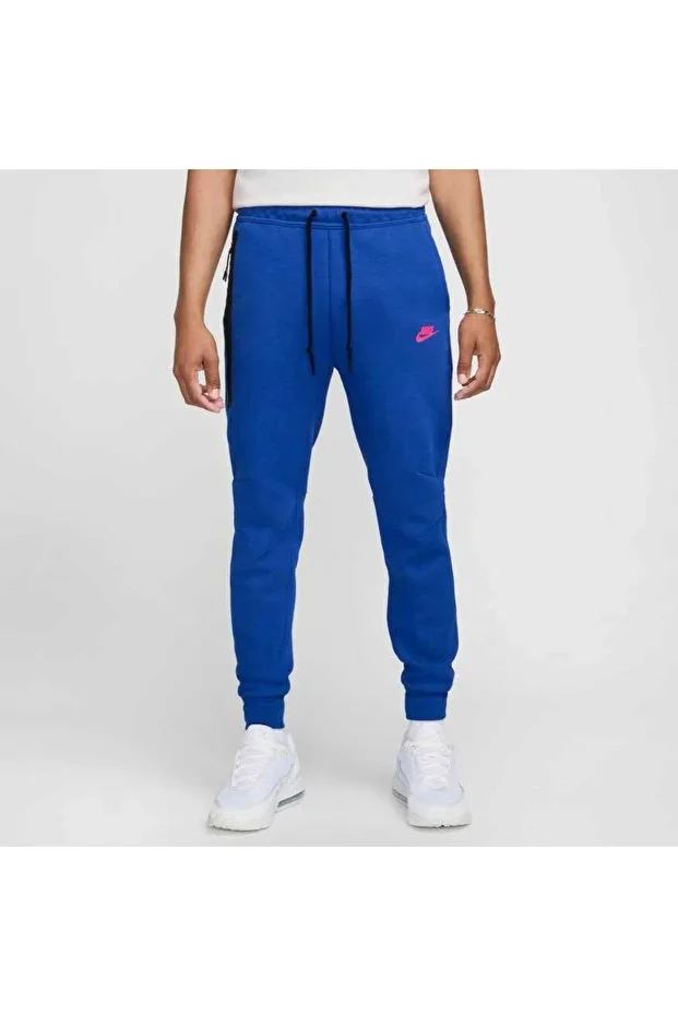Tech Fleece Jogger Erkek Mavi Renk Eşofman Altı - 1