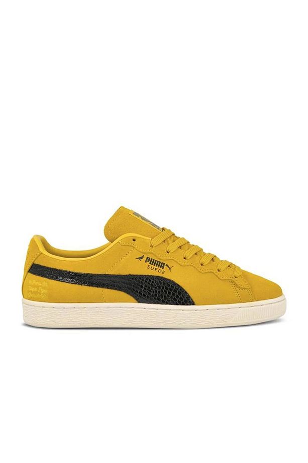391567-01 Suede STAPLE Erkek Sarı Sneaker Spor Ayakkabı - 1