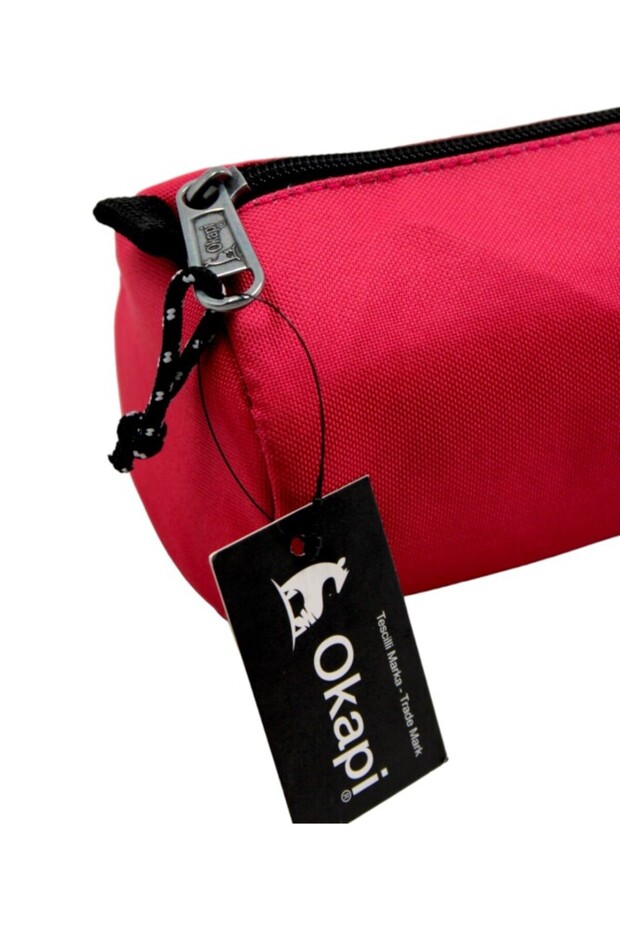 OKAPİ OKP-104 KALEM ÇANTASI SİLİNDİR PEMBE - 2