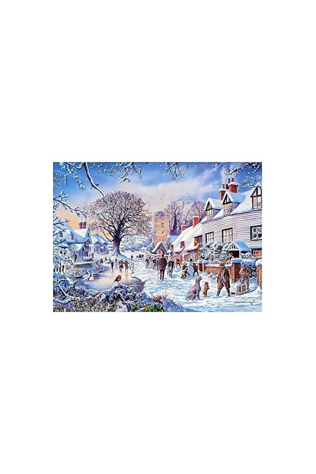 Keskin Color Kasabada Winter Puzzle 2000 Pieces