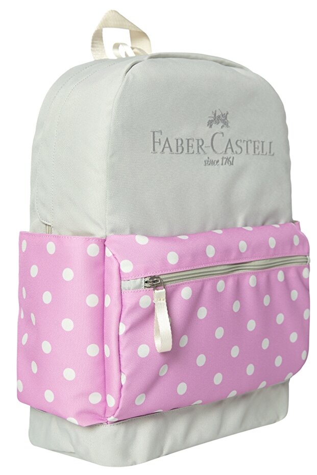 Faber-Castell Polly Polka Dot Pink Backpack