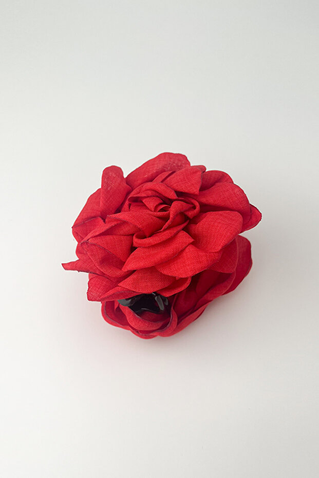 مشبك مزلاج وردي أحمر (الحجم: 8 سم) - 2