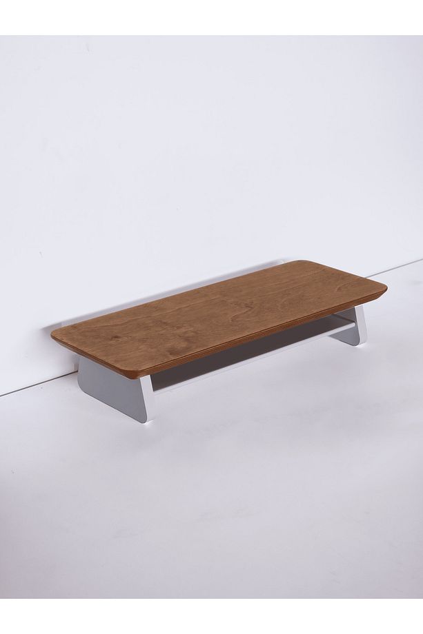 Küçük Monitör Standı (Meşe) - 8