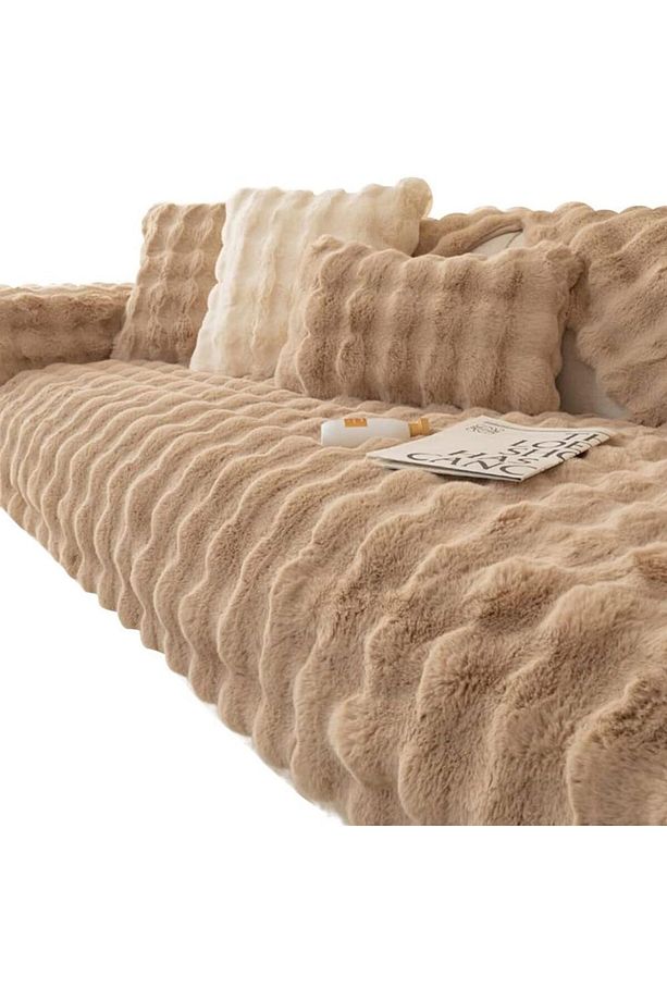 Kalın Peluş Baklava Desen 3.3.1.1 Koltuk Örtüsü Sadece Oturma Alanı (4 PARÇA 2 BÜYÜK 2 KÜÇÜK) - 8