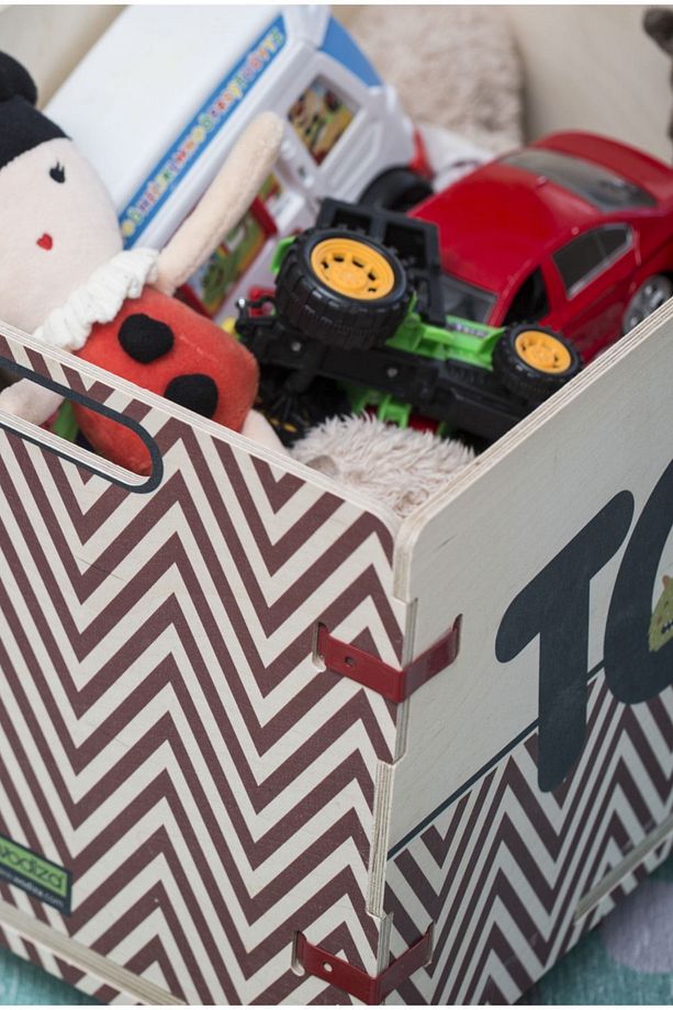 Cheerful Toybox Ahşap Oyuncak Kutusu - 4