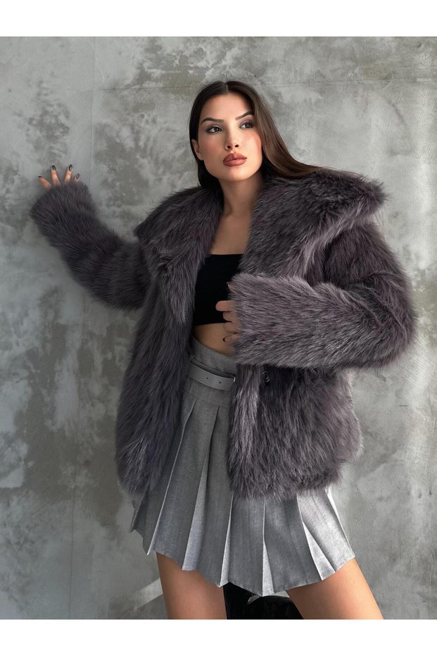 Hero Smoked Fur Coat