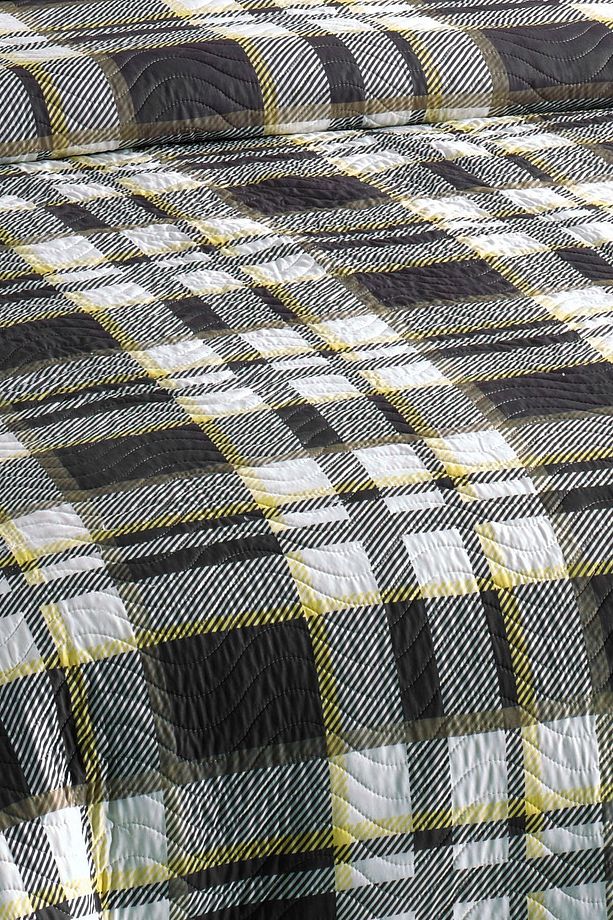 Çift Kişilik Microfiber Kapitone Yatak Örtüsü Brave - 4