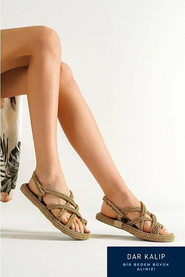 Women's Gold Sandals