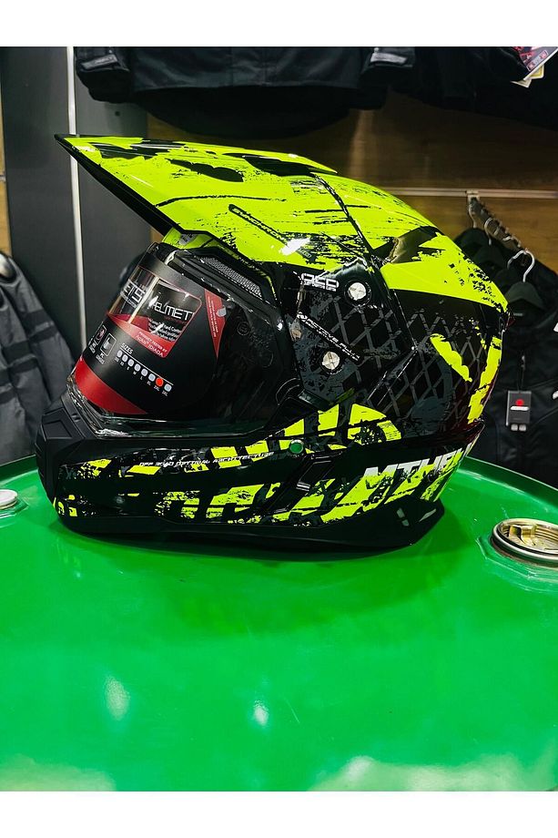 TEZ MOTOR MT HELMETS Synchrony Dual Sport ENDURO,CROSS MOTOSİKLET KASKI - 3