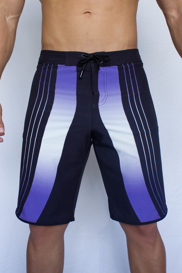Purple Vision Boardshorts Men's Physics and Sea Shorts