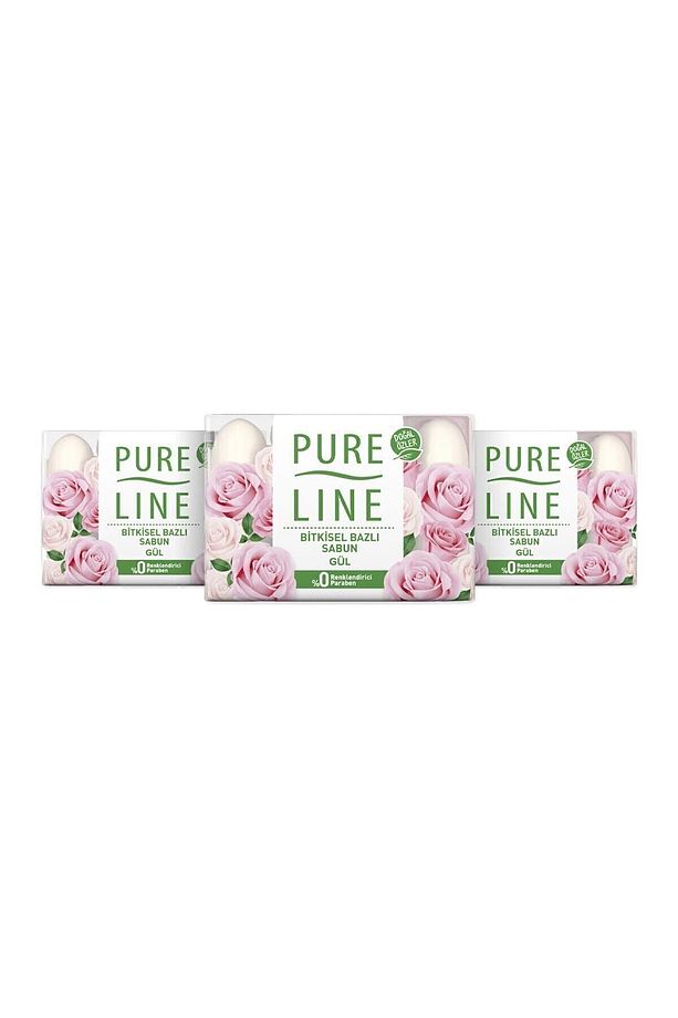 Doğal Özler Ile Bitkisel Bazlı Sabun Gül 70 gr X12 - 2