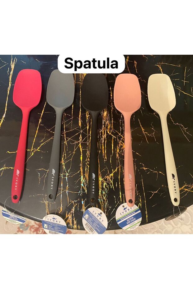 İvory Silikon Spatula - 1