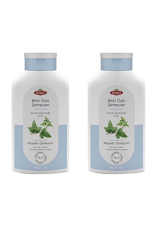 Bitki Özlü Kepek Önleyici Şampuan Duvar Sarmaşığı(IVY) 400 ml 2 Adet - 1
