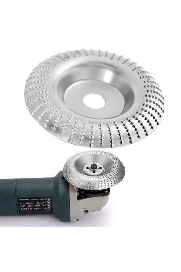 Ahşap Törpüleme Taşlama Diski (AVUÇ TAŞLAMA UYUMLU) Eğe Oyma Ahşap Kesici Kesme Diski 115 Mm - 4