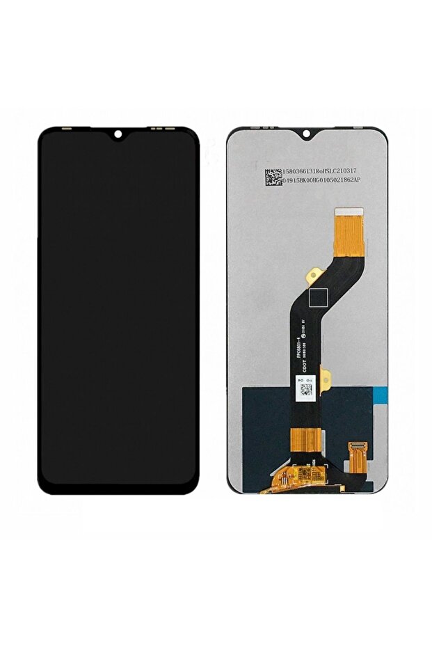 İNFİNİX SMART 5 UYUMLU LCD DOKUNMATİK EKRAN ÇITASIZ SİYAH (X657) - 1