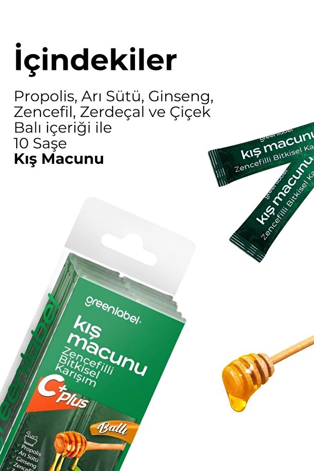 Zencefilli Propolisli Kış Macunu Stick 12g. X 10 Adet - 4