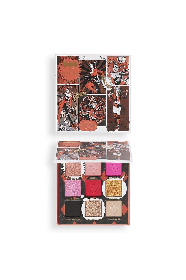 DC x Harley Quinn Rebel Heart Eyeshadow Palette - Far Paleti - 1