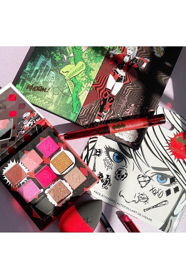 DC x Harley Quinn Rebel Heart Eyeshadow Palette - Far Paleti - 8