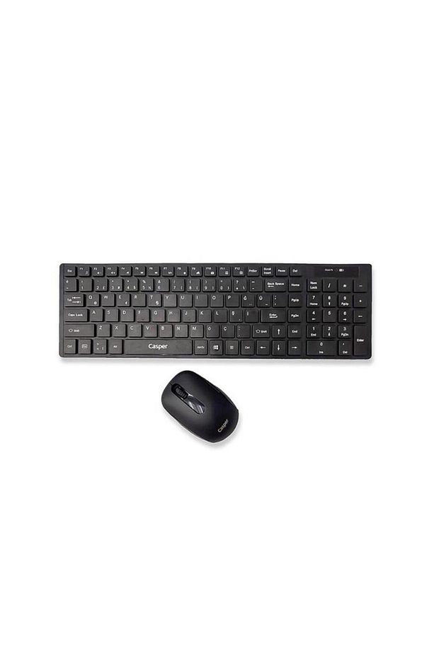 Kablosuz Klavye Mouse Set Siyah USB, SK.CS-AX7900-W - 1