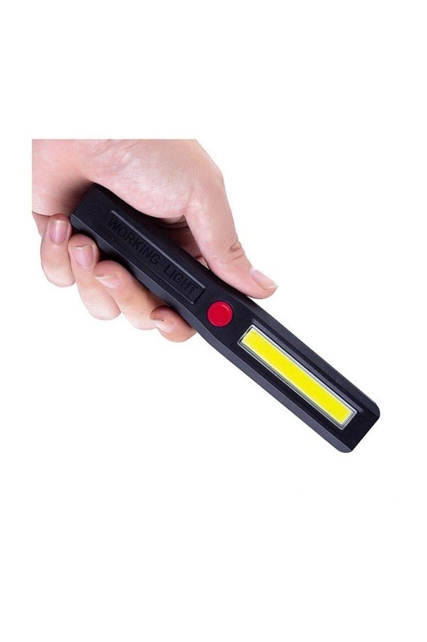Mıknatıslı Masa Çalışma Oto Tamir Kamp Lambası Cob Led El Feneri - 2
