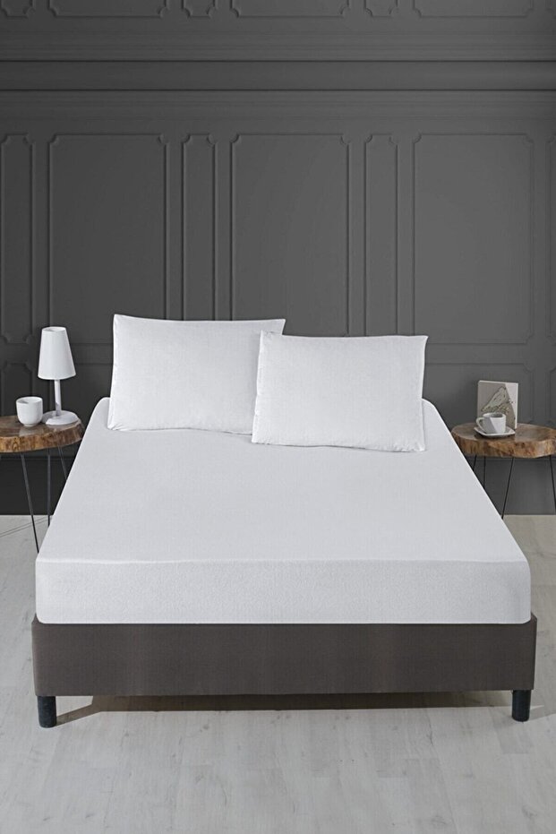 Fitted Liquid-Proof Fashion Mattress Cover 160X200 cm