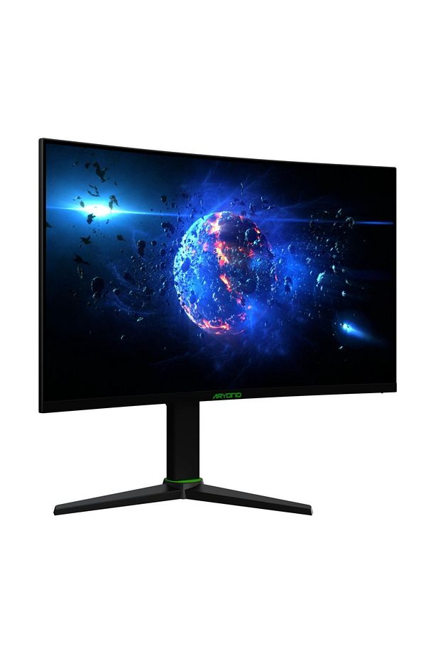 Siyah Aryond A27 V2 27" 180hz Qhd 1 Ms Hdr10 300 Nit G-sync Freesync Curved Pivot Va Oyuncu Monitör - 2