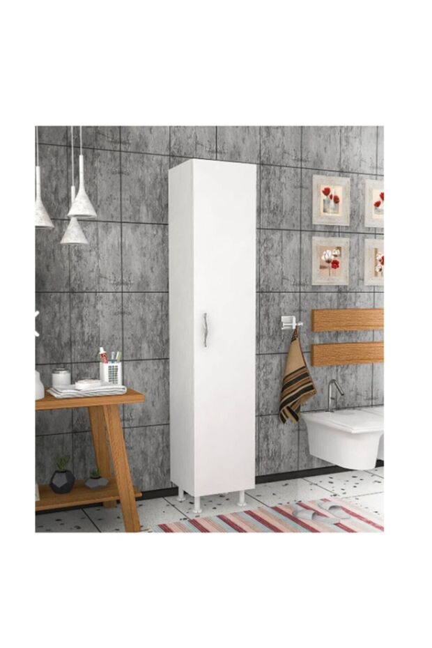 5 Raflı Banyo Boy Dolabı
