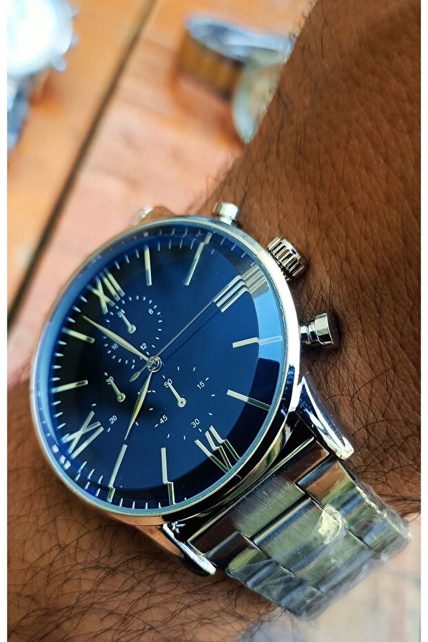 Çelik Unisex Kol Saati Analog Kol Saatleri - 3