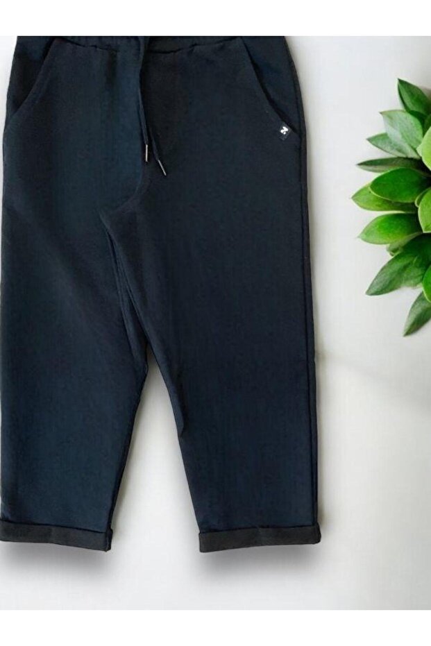 Boy's Cotton Sweatpants - Basic - 4