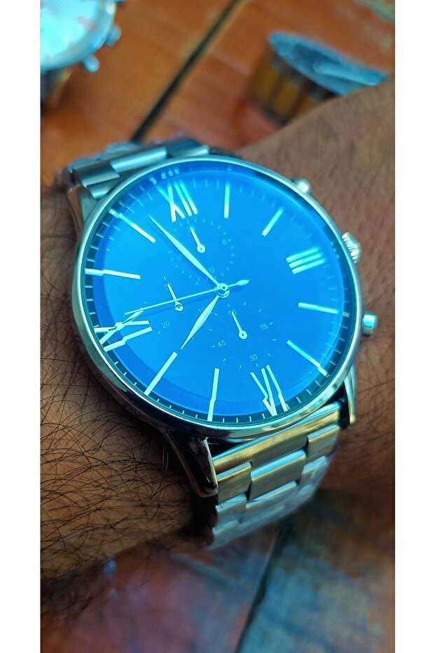 Çelik Unisex Kol Saati Analog Kol Saatleri - 4