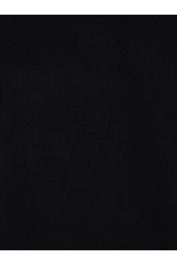 Siyah Erkek Sweatshirt - 6