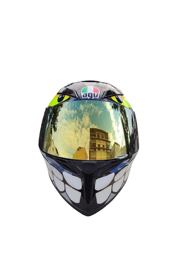 K5 K5s K3sv K1 K1s Kompakt St Kask Vizörü Iridyum Gold - 5