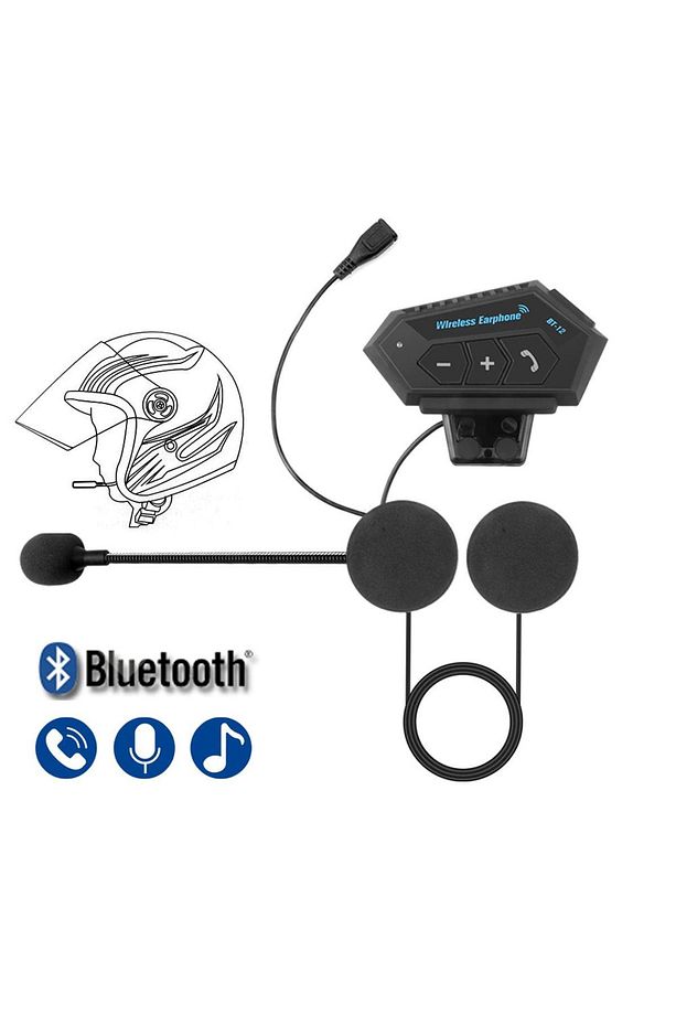 Motosiklet Intercom Bluetooth Kulaklık - 2