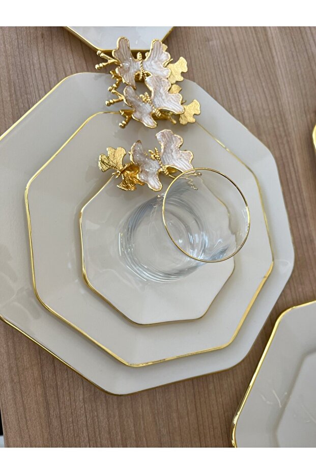 GLORE MARKA PASTA/ÇAY SETİ - 4